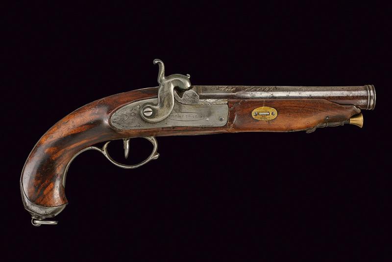 Pistola a luminello firmata Juan Antonio Aranguren