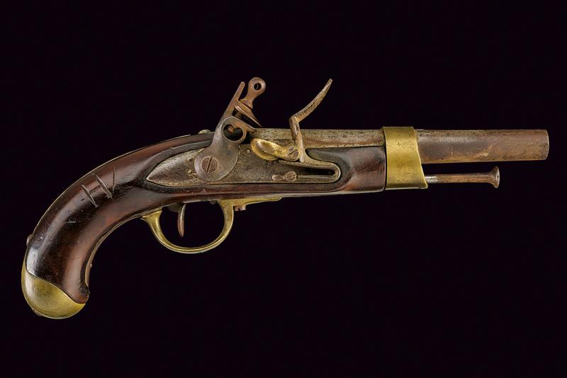 Pistola a pietra focaia da cavalleria AN XIII