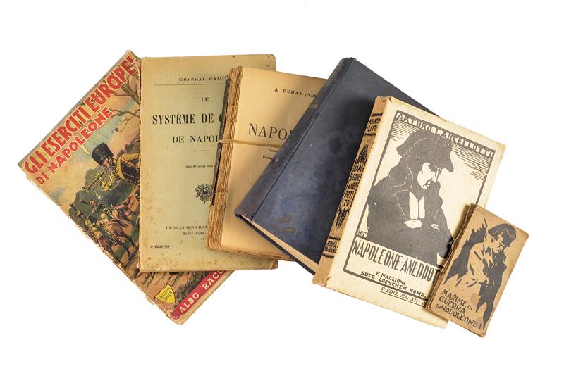 Lotto di sette libri su Napoleone I