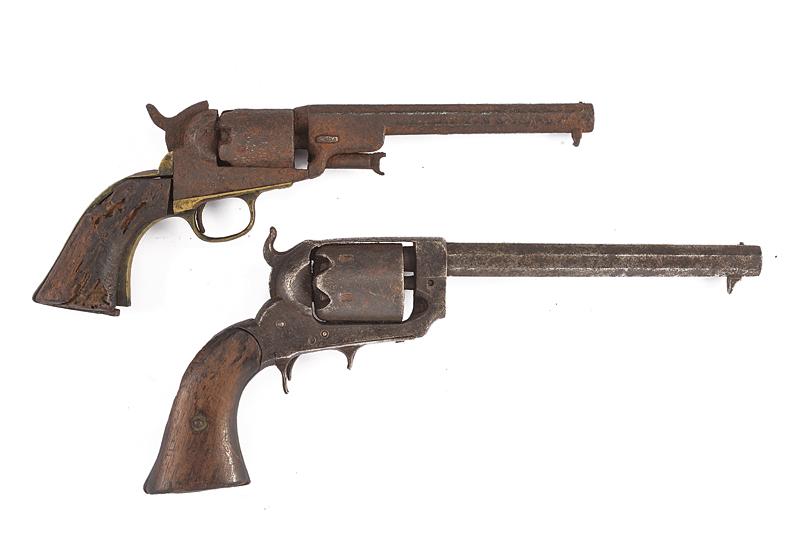 Lotto di due revolver a luminello