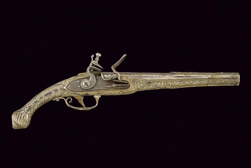 Pistola a pietra focaia