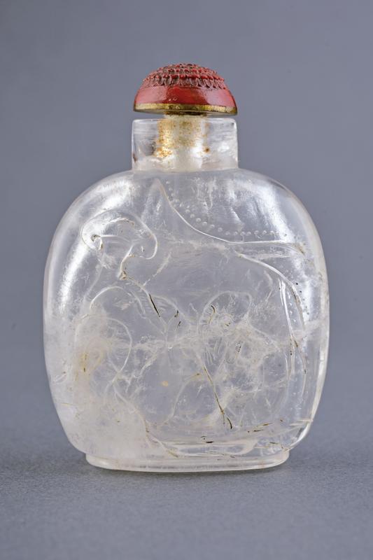 SNUFF BOTTLE IN CRISTALLO DI ROCCA