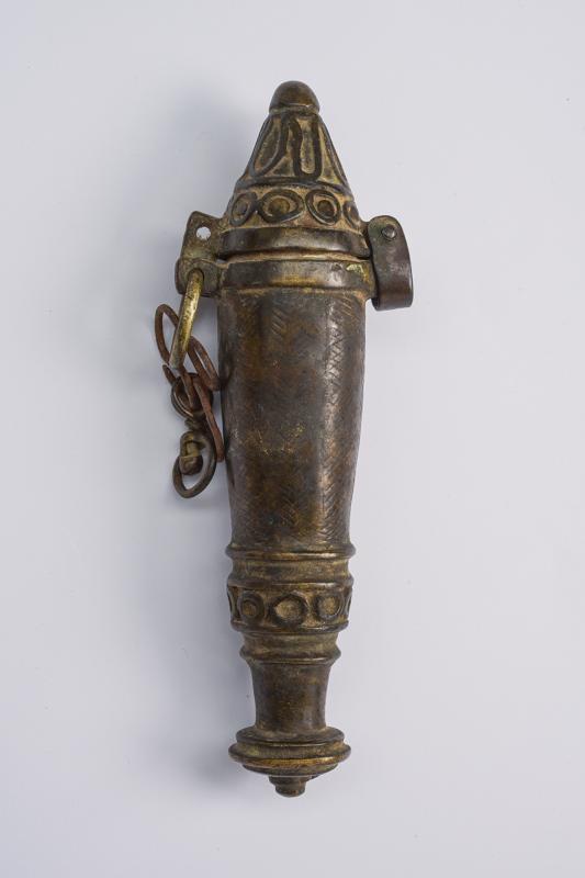Fiasca in bronzo