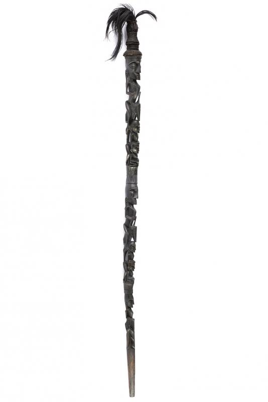 Arte Tribale - bastone rituale dei Batak