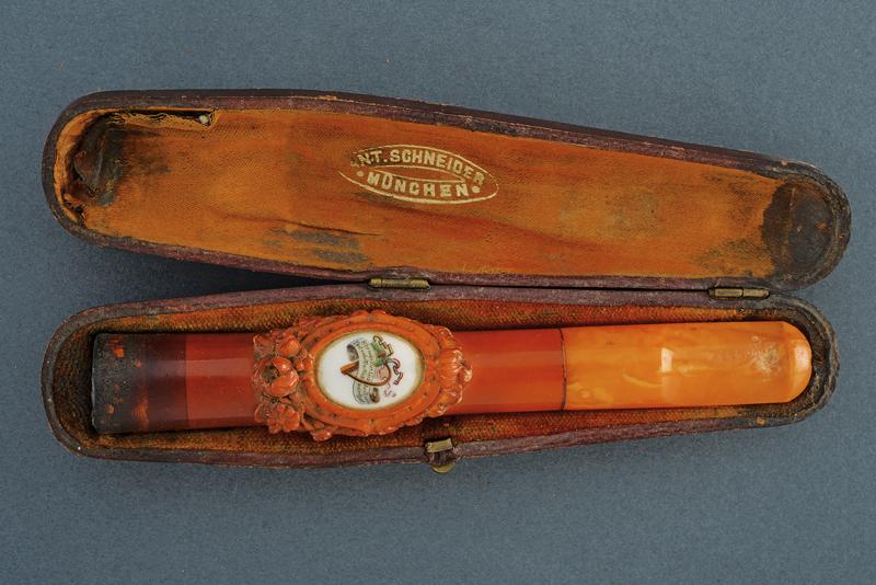 Bocchino da sigaro in astuccio
