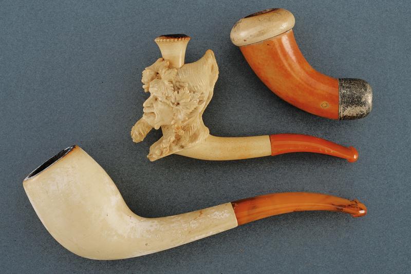 Lotto di tre pipe