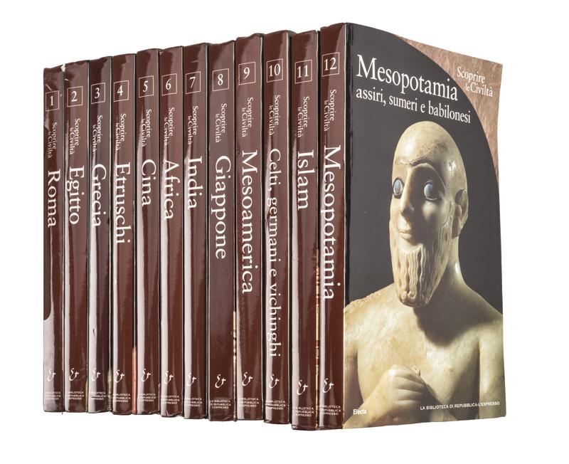 "Scoprire le Civiltà" serie di dodici volumi