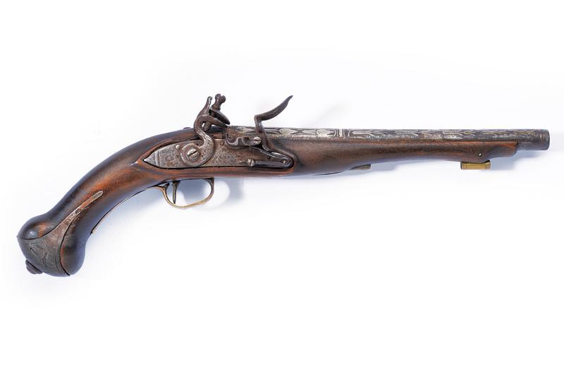 Pistola a pietra focaia