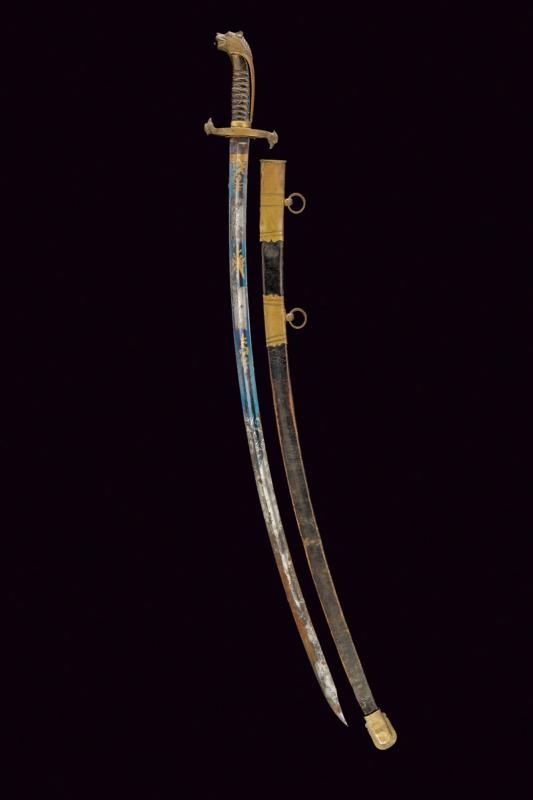 Rara sciabola d'epoca murattiana 