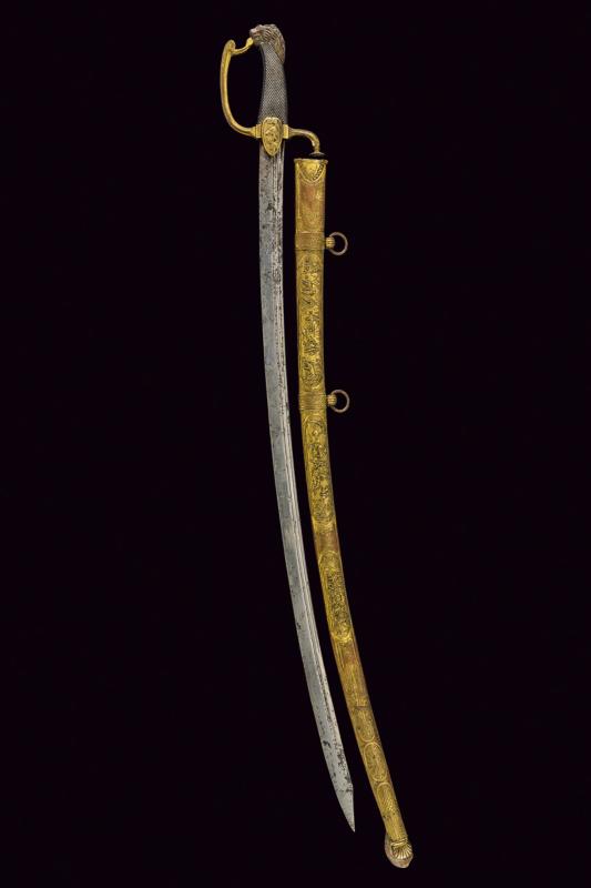 Rarissima sciabola da generale d'epoca murattiana