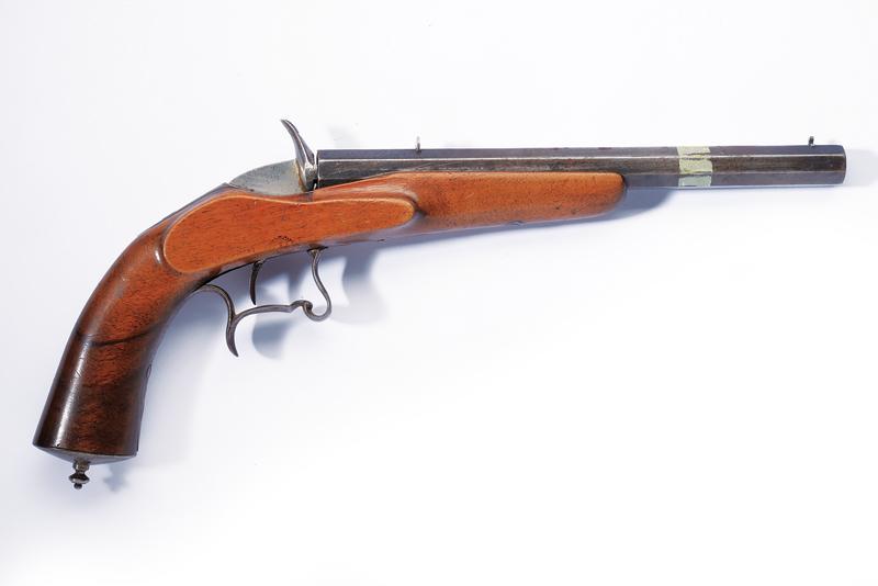 Pistola tipo flobert a retrocarica