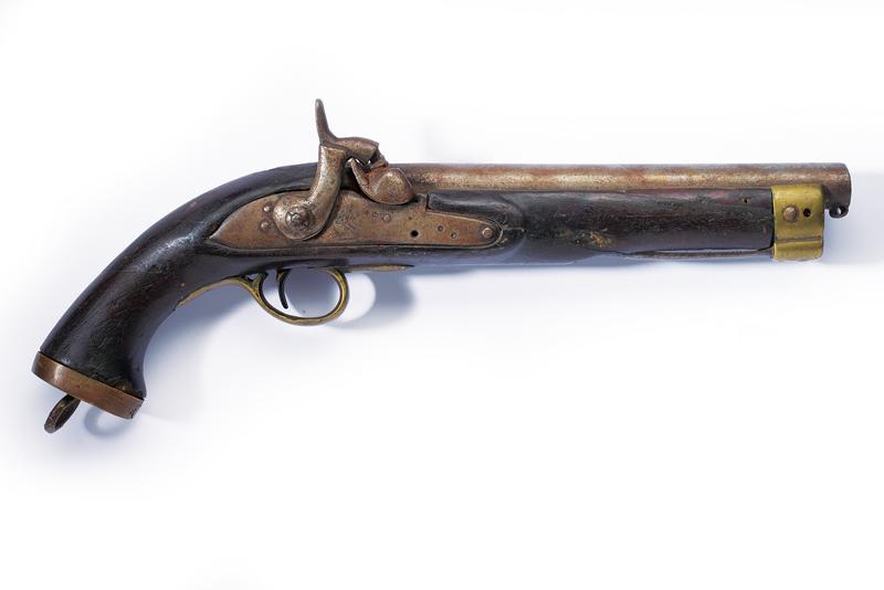 Pistola ridotta a luminello