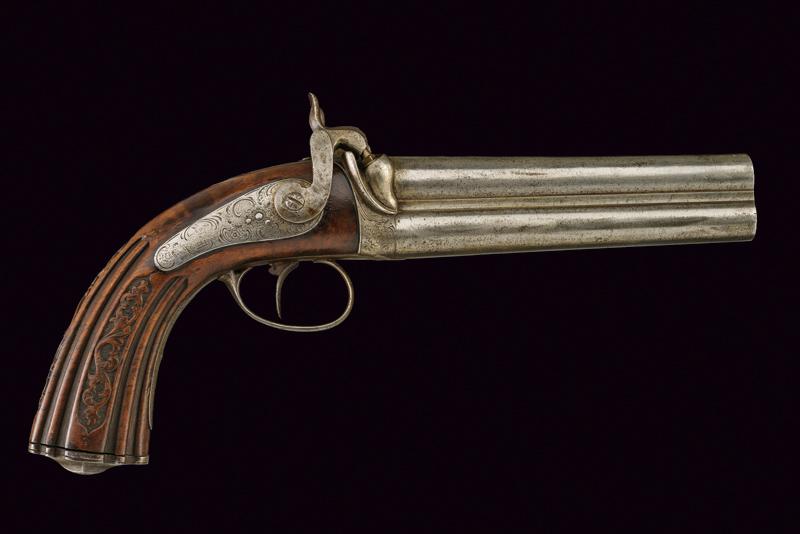 Pistola a luminello a canne sovrapposte