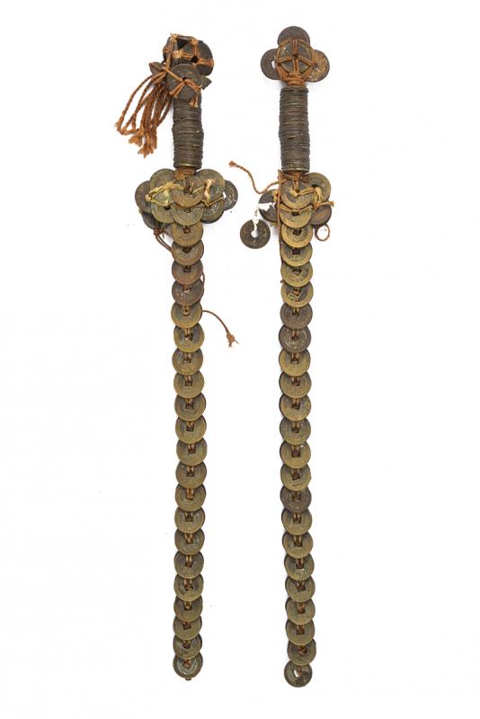 Paio di jian (spade) rituali