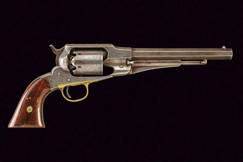 Remington New Model Army Revolver inciso