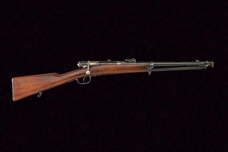 Fucile Vetterli a retrocarica mod. 1870 con baionetta