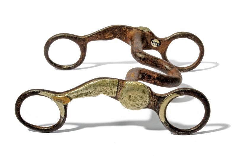 Morso decorato in argento