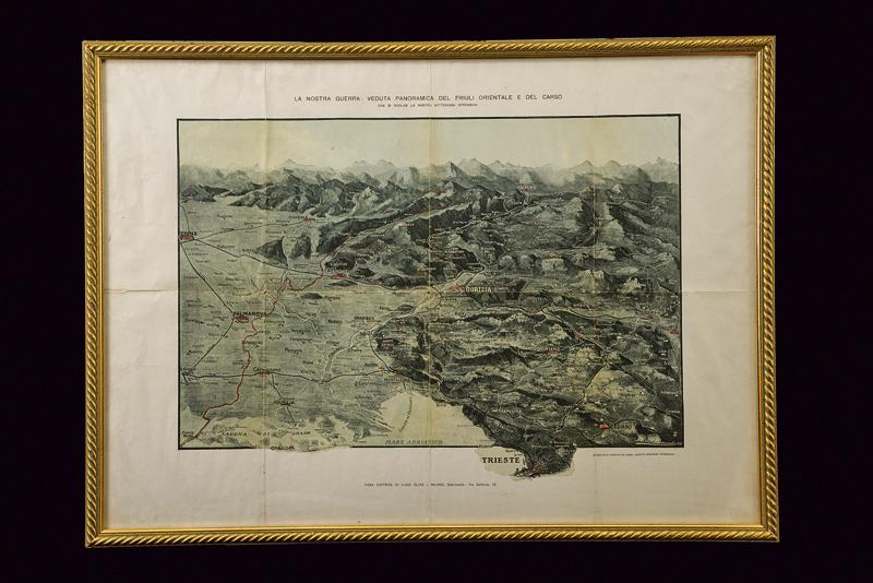 "La Nostra Guerra: Veduta Panoramica del Friuli Orientale e del Carso"