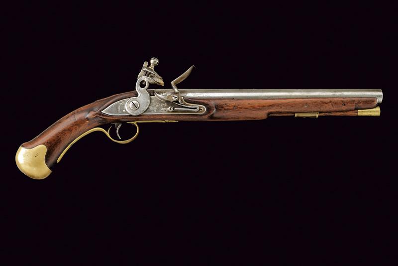 Pistola a pietra focaia "Long Sea Service"