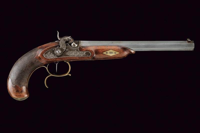 Pistola a luminello da tiro