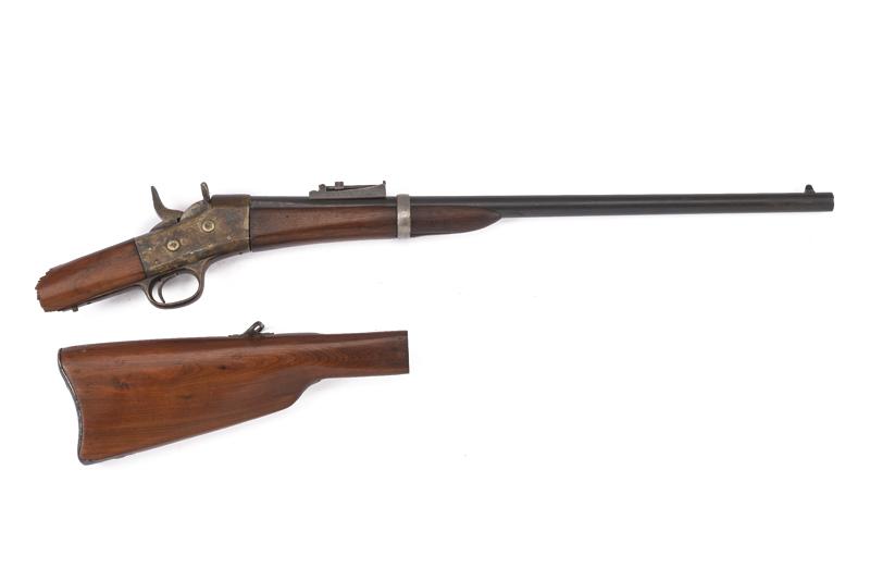 Carabina Remington rolling block da marina