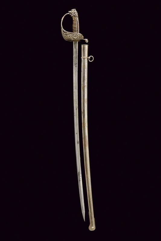 Sciabola decorata