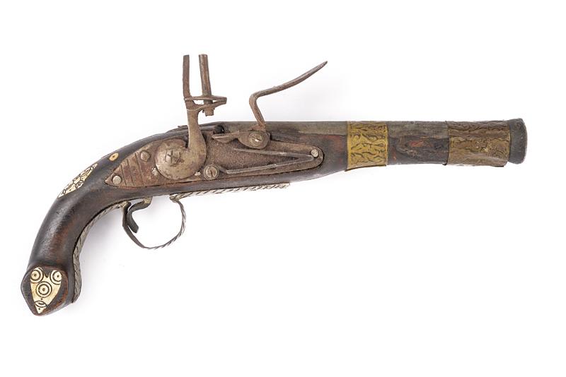 Pistola a pietra focaia