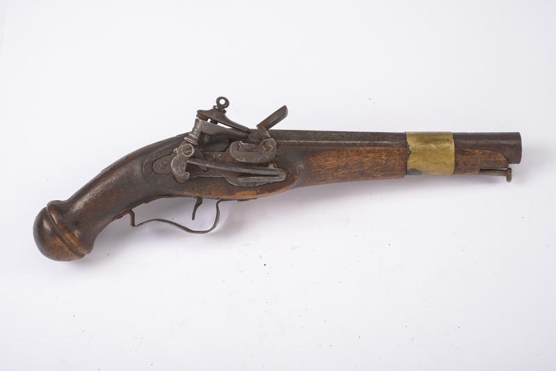 Pistola a pietra focaia alla micheletta