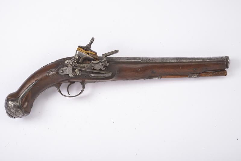 Pistola a pietra focaia alla micheletta