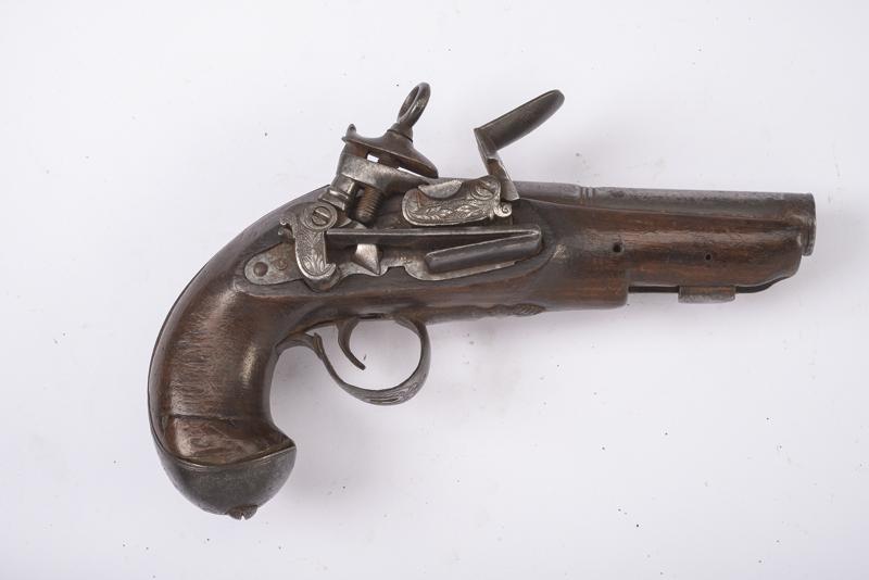 Pistola a pietra focaia alla micheletta