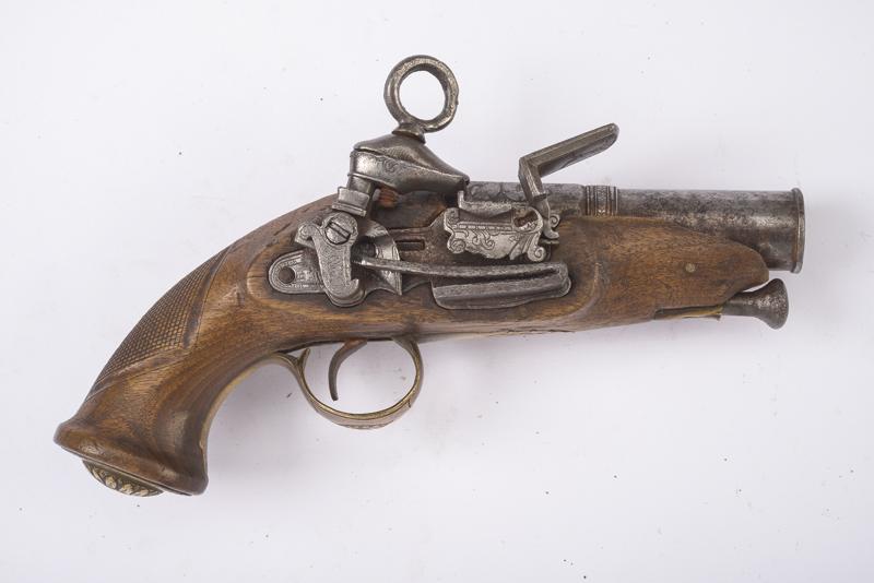 Pistola a pietra focaia alla micheletta