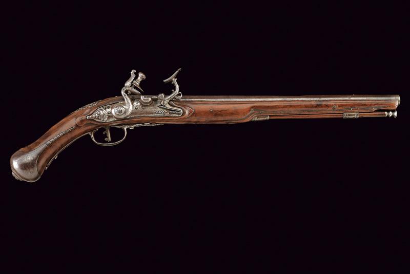Pistola alla fiorentina a pietra focaia