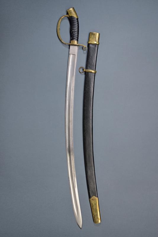 Sciabola mod. 1881/09 con dedica al valore