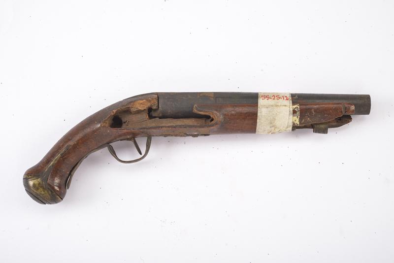 Cassa e canna per una pistola ad avancarica