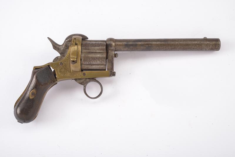 Pepperbox revolver a spillo