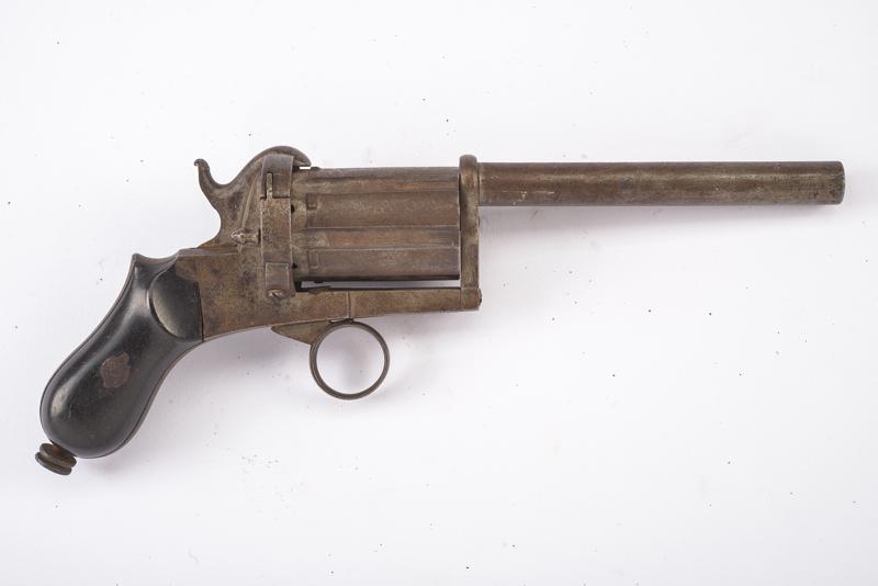 Pepperbox revolver a spillo