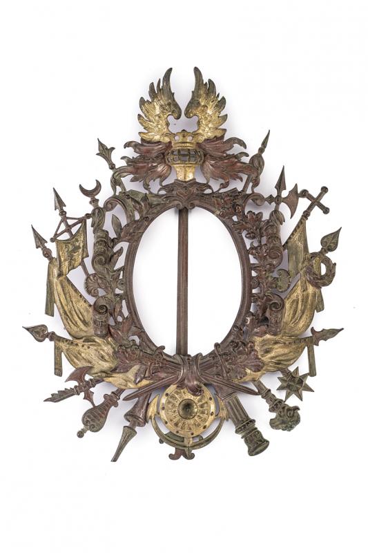 Cornice nobiliare in bronzo