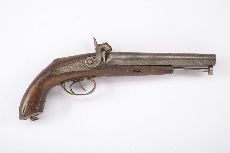Pistola a luminello a due canne
