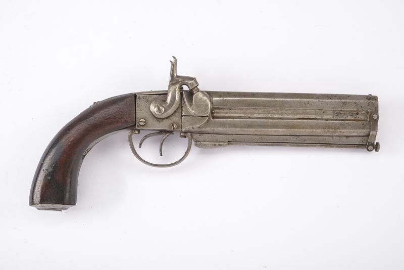 Pistola a luminello a due canne sovrapposte