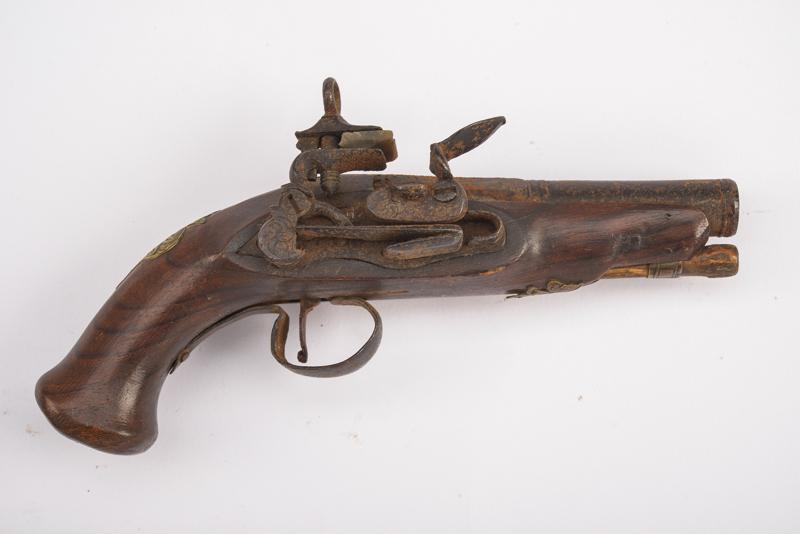 Pistola a pietra focaia alla micheletta