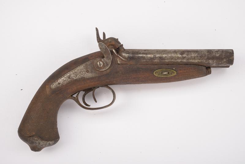 Pistola a luminello a due canne
