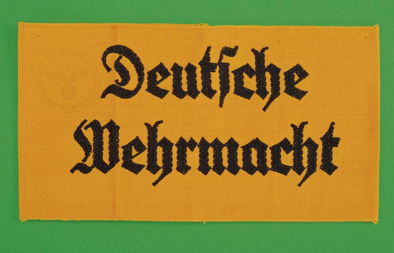 Fascia da braccio "Deutsche Wehrmacht"