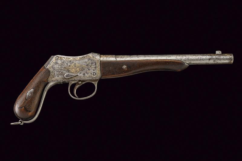 Pistola a retrocarica sistema Martini