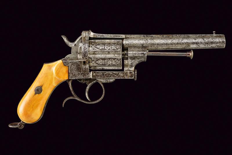 Raro revolver a spillo di Mazza