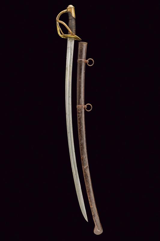 Rara sciabola da cavalleria