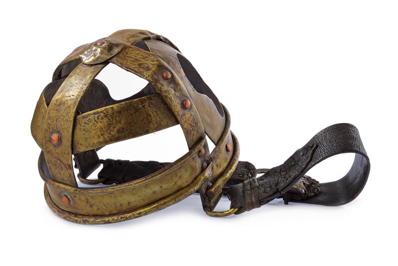 Musoliera in ottone da cavallo