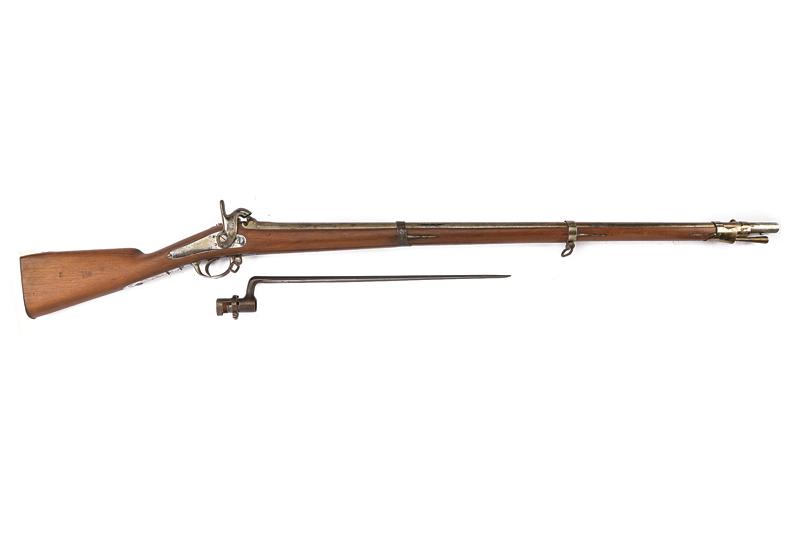 Fucile a luminello Mod. 1842 con baionetta