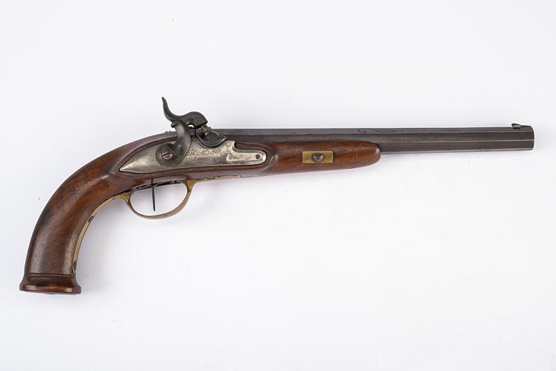 Pistola a luminello firmata Ioh. Andre Kuchenreiter