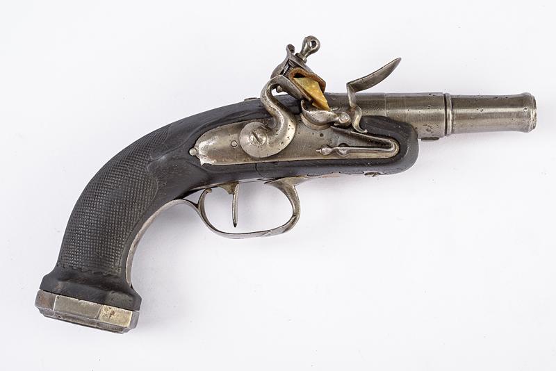 Pistola da viaggio a pietra focaia