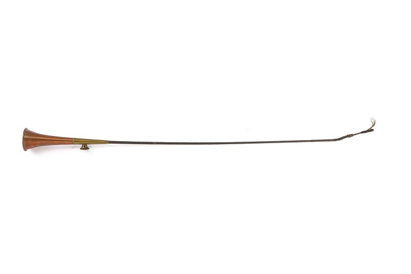 Rara frusta da cavallo con tromba